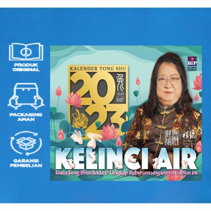 

Terlaris ✨ -Kalender Tong Shu 2023: Kelinci Air By Xiang yi / Original- 2.1.23