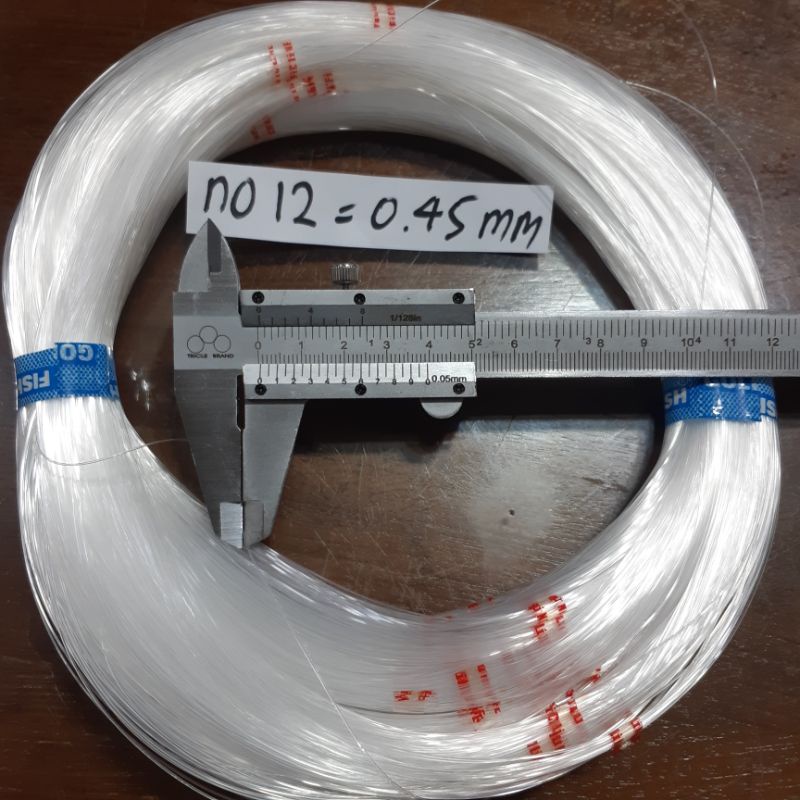 Benang Tangsi / Senar pancing / senar knut / tali plastik merk Goldenfish untuk pukat dan jala