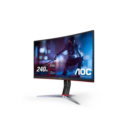 AOC C27G2Z/70 27 inch 240hz 0.5ms HDR FreeSync Adjustable Curved Gaming Monitor (HDMI &amp; Display Port) Garansi Resmi