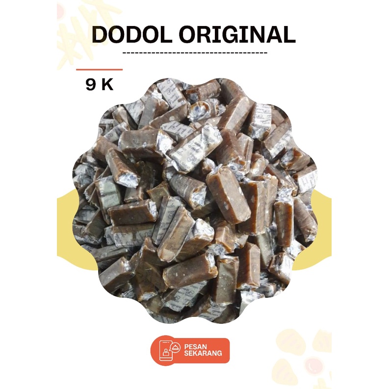 

Dodol/Dodol Garut/Dodol Original (250gram)/Oleh Oleh Garut