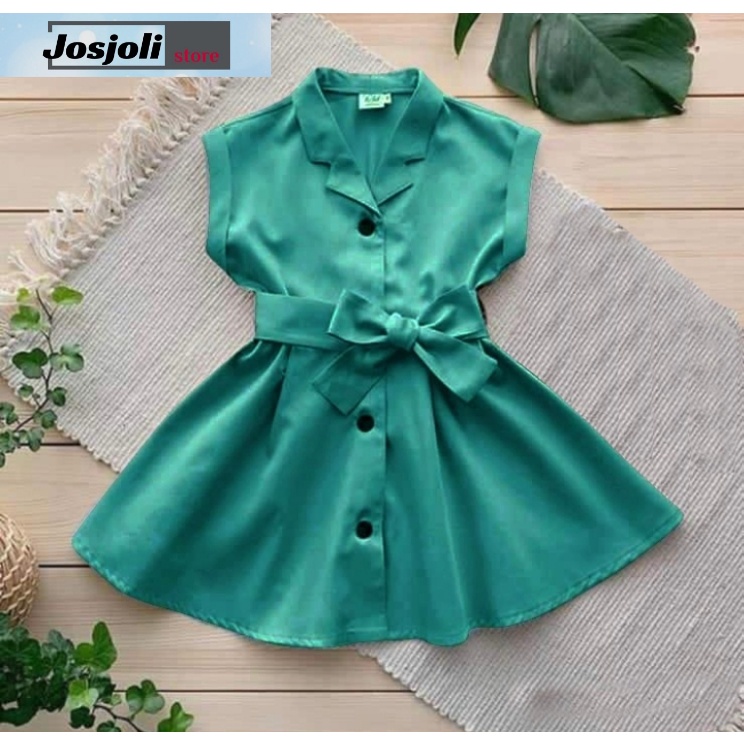 JOSJOLI_STORE/Dress Kyra, Keth, Cindy/Fashion Anak Perempuan/Fit 3-5 Tahun