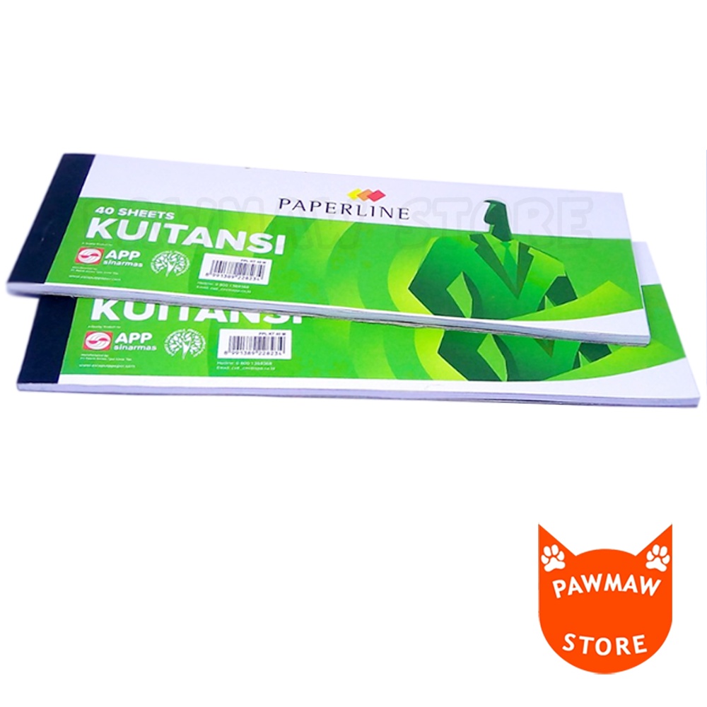 

Kwitansi Paperline Kecil 40 Lembar ( PCS )