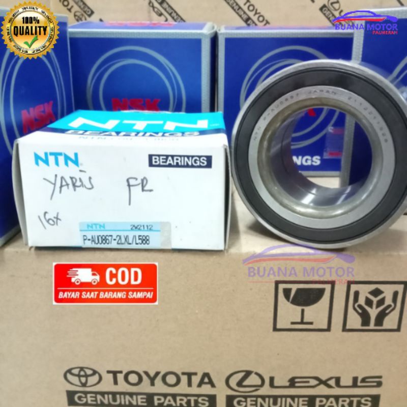 Lahar Roda Depan Yaris/Bearing Roda Depan NTN  P-AU0867-2LXL/L588
