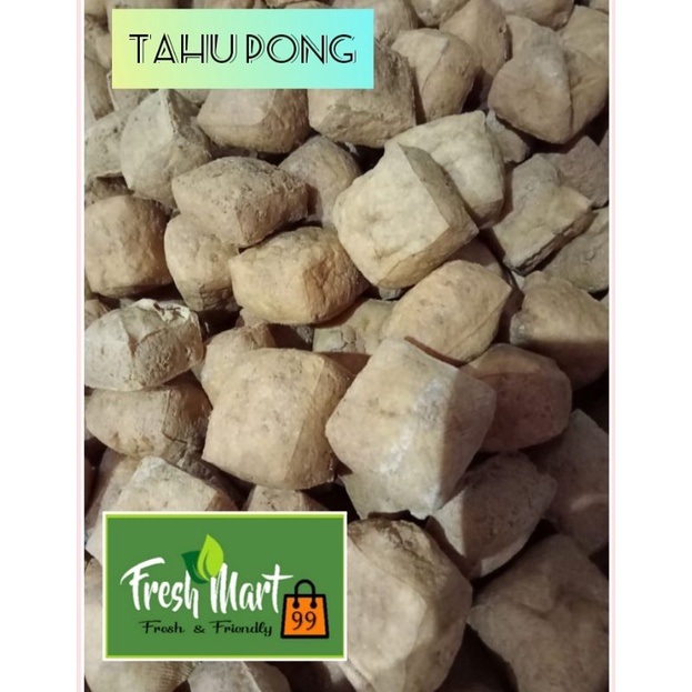 

Tahu GEJROT Tahu Pong Segar Per Bungkus Isi 10 pcs PREMIUM