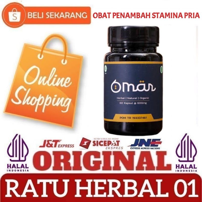 OMAR ASLI OBAT KUAT STAMINA PRIA HERBAL BPOM ORIGINAL