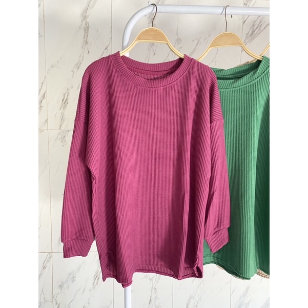 1111 atasan wanita uniqlo kaos knit