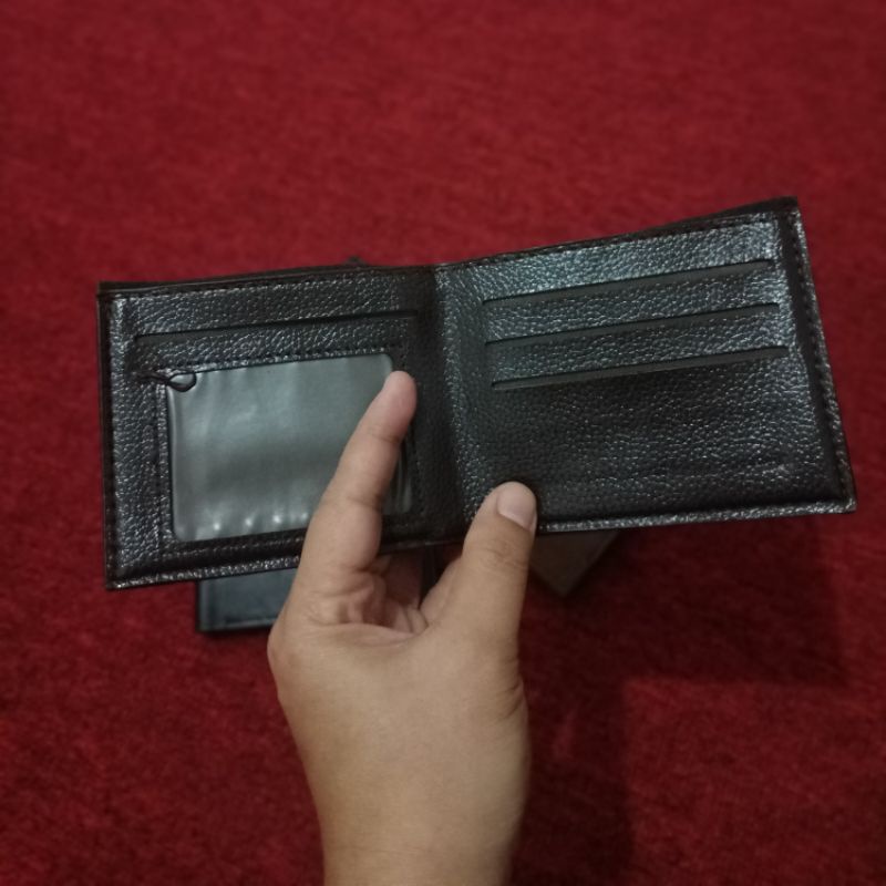DOMPET PRIA MODEL LIPAT PENDEK KULIT JEEP BULUO IMPORT