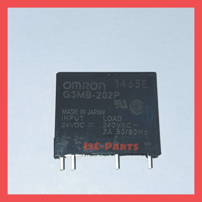 Solid State Relay SSR OMRON G3MB-202P-24VDC 240V AC DC LOAD 2A 24V