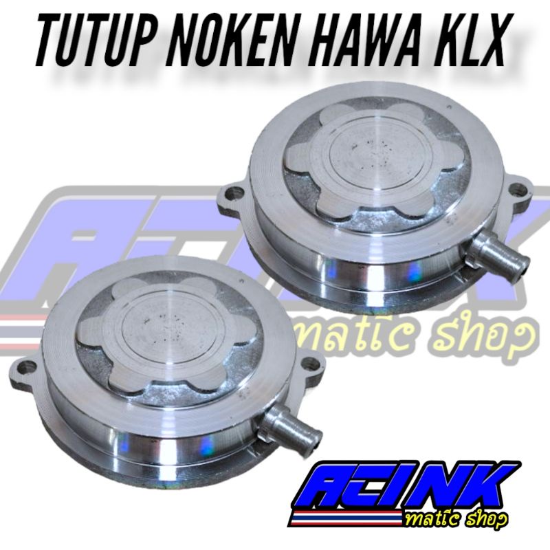 Tutup Timing Noken KLX Hawa CNC Set Tabung Hawa Almunium CNC