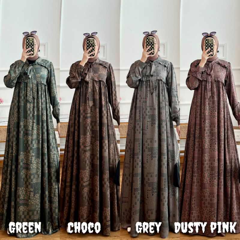 (PREMIUM) MARZIA 8 ORI GLZ | Dior brown silk