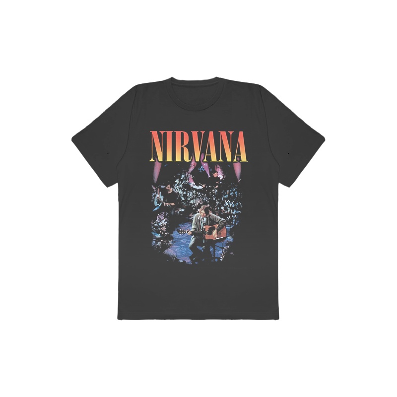 Rocknroll T-shirt Band Nirvana Unplugged Design