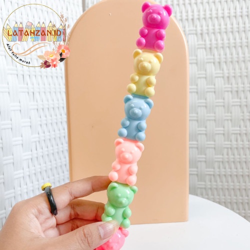 

READY COD Highlighter gummy bear bentuk beruang lucu