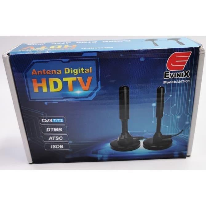Antena TV Indoor Digital Evinix Antena Set top box Harga promo