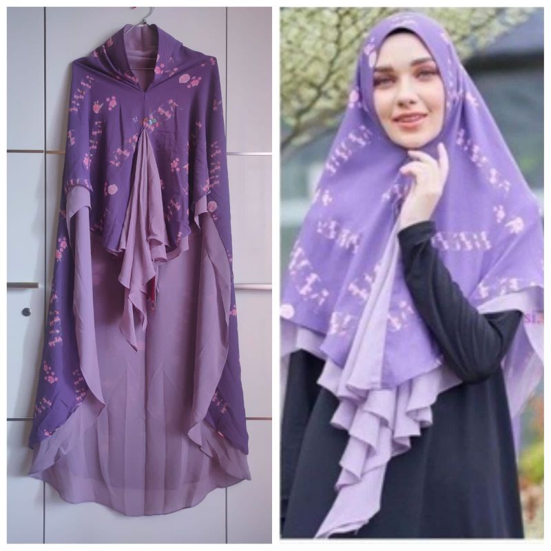 Khimar Sisesa Motif