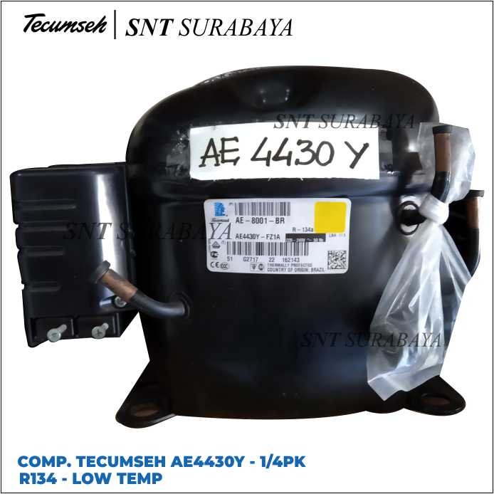 Compressor Tecumseh AE 4430 Y 1/4PK R134 - TECUMSEH AE4430Y HIGH TEMP