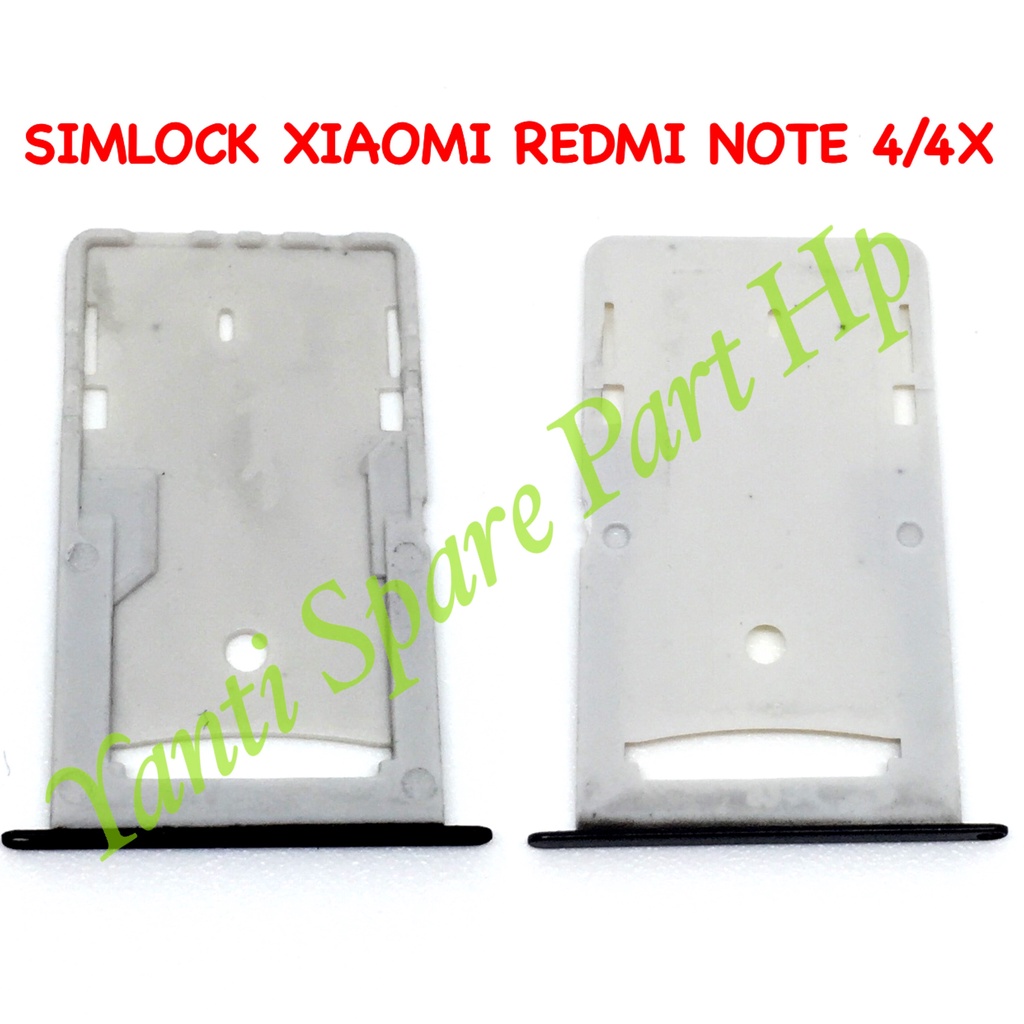 Simtray Sim Lock Xiaomi Redmi Note 4 4X Original