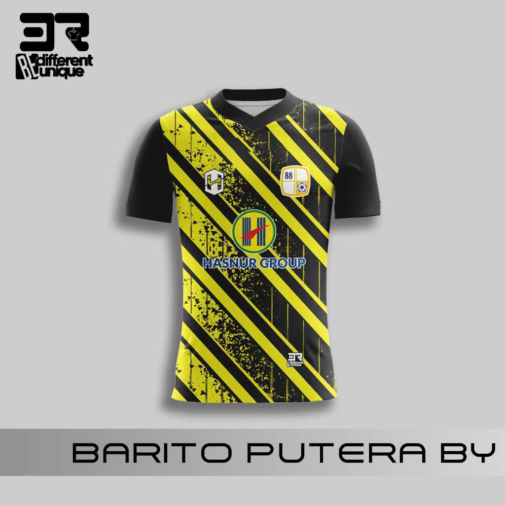 [ COD ] JERSEY PRINTING GAMBAR TEAM SEPAKBOLA BARITO PUTERA BY  - BAJU SEPAK BOLA INDONESIA DISTRO O