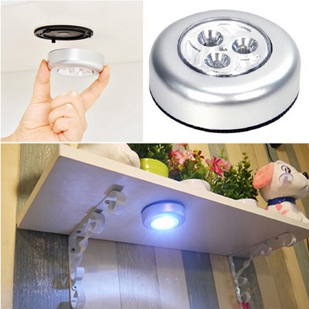 Led Tempel Stick Click Touch Lamp Emergency  / Lampu Darurat Serbaguna / Stick Touch Lamp / Lampu Tempel Led Mini Portable Emergency