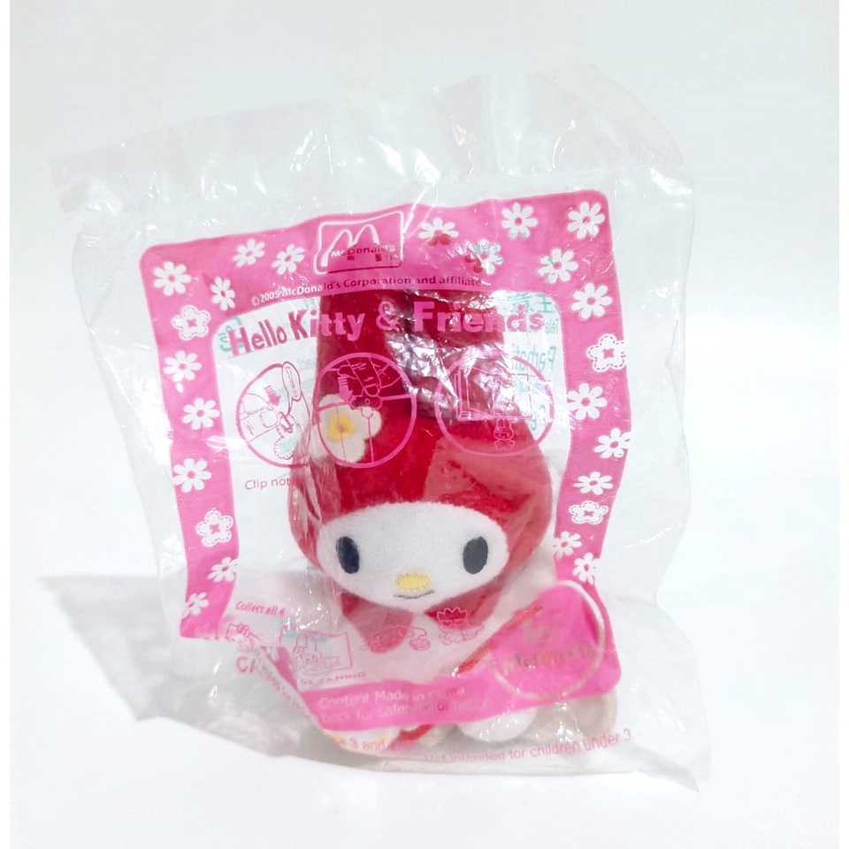 Boneka My Melody Sanrio MCD Prize Original Merchandise Plush Doll
