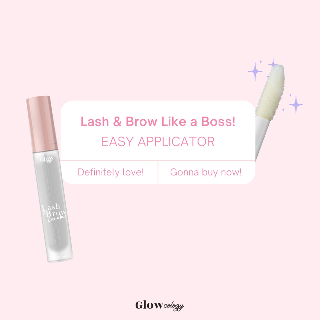 LYNL GLOWCOLOGY moisturizing lippie care &amp; lash and brow serum penumbuh bulu mata bibir hitam pink mencerahkan menghaluskan menutrisi vitamin murah bpom melebatkan bulu mata alis menebalkan panjang memanjangkan menghitamkan bibir pecah pecah