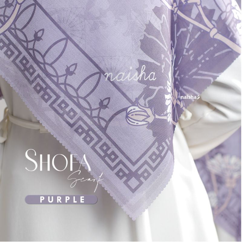Shofa scarf motif by Naisha