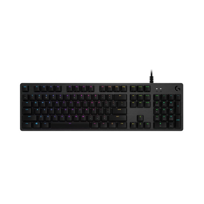 KEYBOARD GAMING LOGITECH G512 CARBON RGB MECHANICAL - GX RED LINEAR