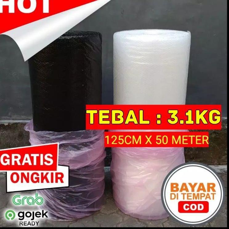 

Terbaru 12.12 Buble Wrap Roll 125Cm x 50 Meter gas !!