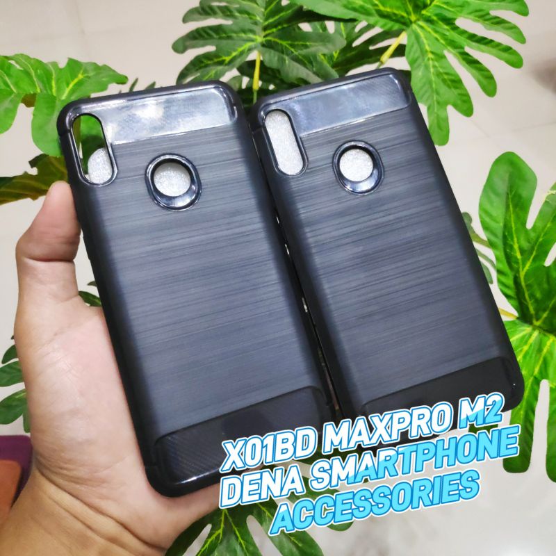 Soft Case Asus X01BD X01BDA Zenfone Max Pro M2 Hitam Carbon Black