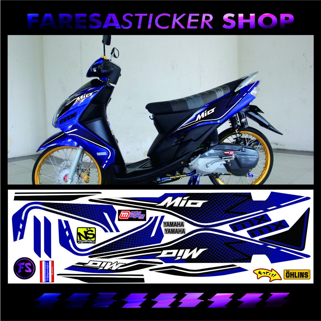 STRIPING VARIASI MIO SOUL | STICKER MIO MX