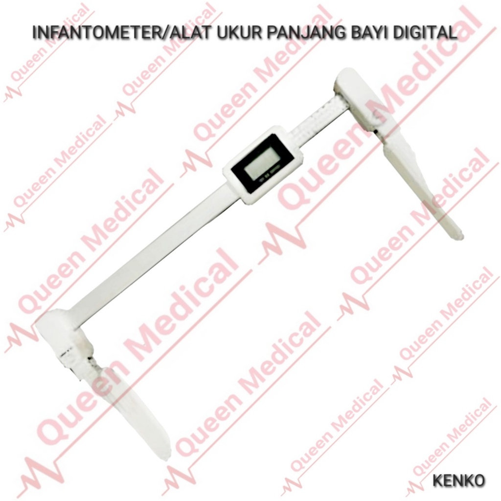 Infantometer/Alat Ukur Panjang Bayi Digital Kenko