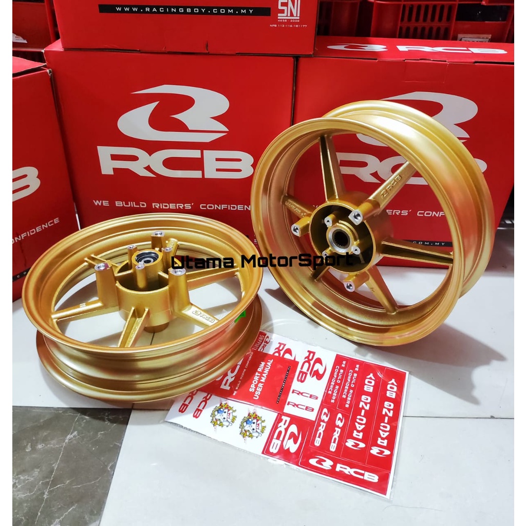 Velg Pelk Racing RCB Racing Boy SP811 Original RCB Made In Malaysia Motor NMAX-155 Old (2015-2019) /