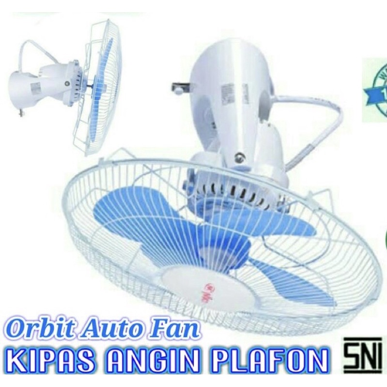 Kipas Angin Plapon / Orbit Fan s0g0 16''/Trisonic 16&quot; ORIGINAL NEW PROMO