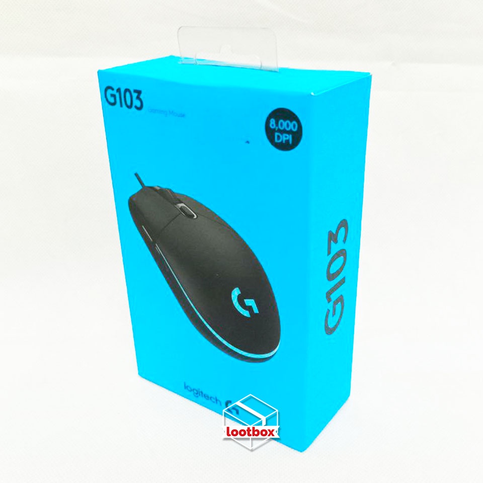 Mouse Gaming Logitech G103 (alt G102) Wired RGB PRODIGY BLK [SECOND]