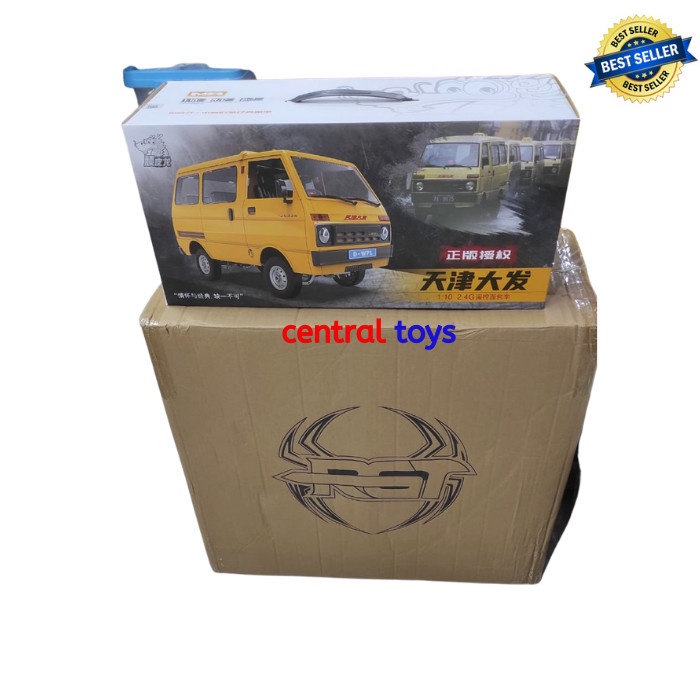 WPL D42 minibus HIJET 1980 full pro 2.4ghz mobil remote WPL D-42 wpl