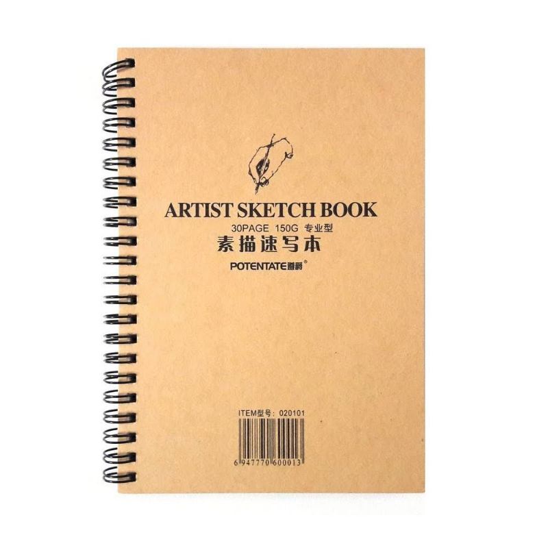 

Potentate Artist Sketch Book 260 x 190 mm 150 GSM 30 Sheets