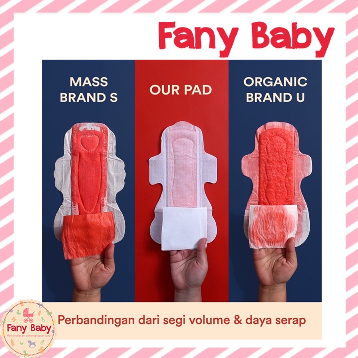 BLOOD CORN PADS - PEMBALUT DARI JAGUNG, BEBAS GATAL, ULTRA THIN 2MM