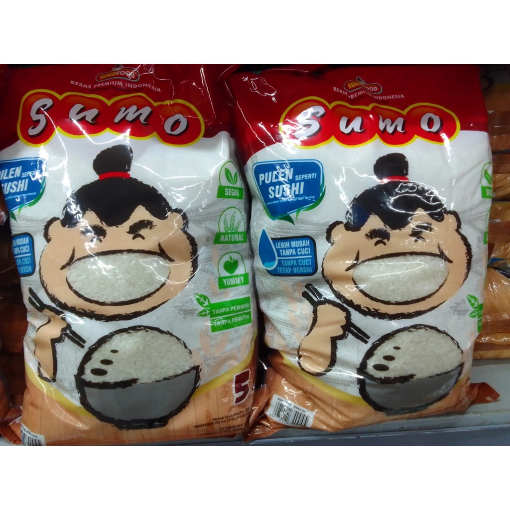 

Beras Sumo Premium Kemasan 5KG