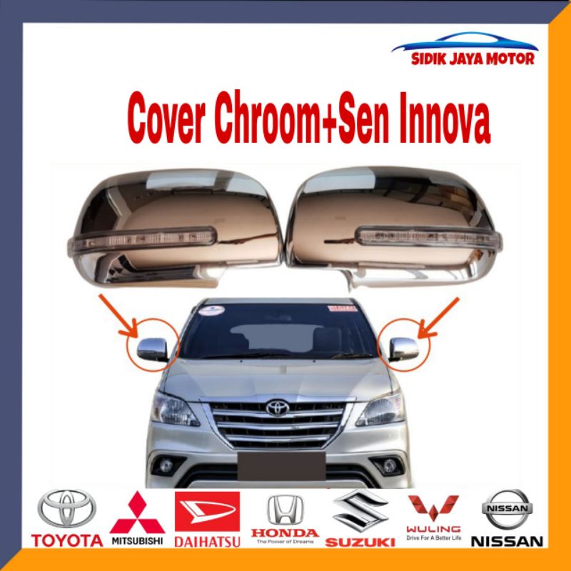 Cover spion innova +Sein cover Grand Innova  2012 2013 2014 2015 kiri atau kanan
