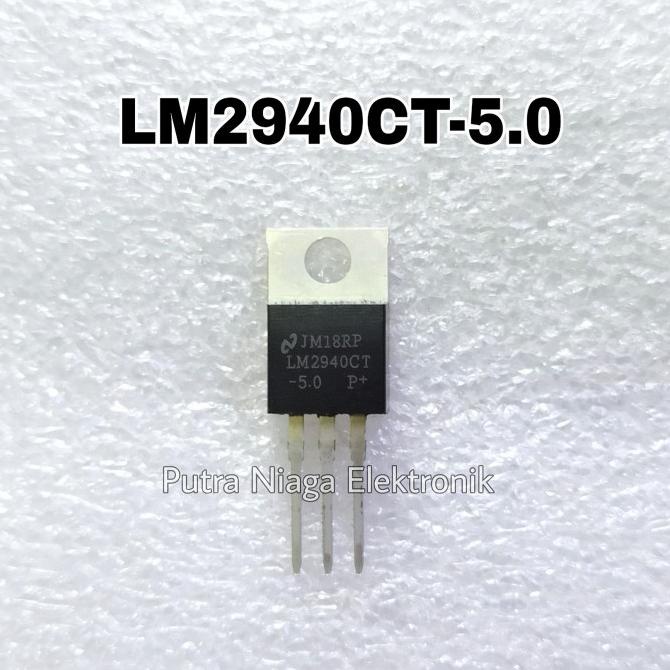 ic LM2940CT-5.0 TO-220 LM2940 5V Regulator 5Volt putr4n14 Ayo Beli