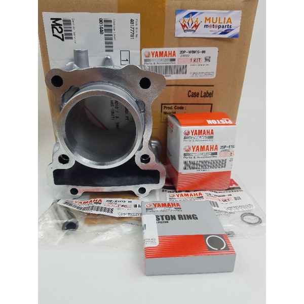 2DPWB0160000 BLOCK + PISTON KIT N MAX ORI YGP AEROX NMAX 2DP-WB016-00 BLOK SEHER