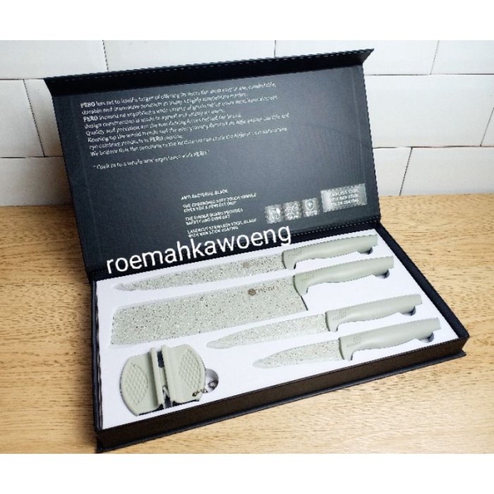 [Setknife] Pero Set Pisau / Pero Knife Set Of 5 [Stokada]
