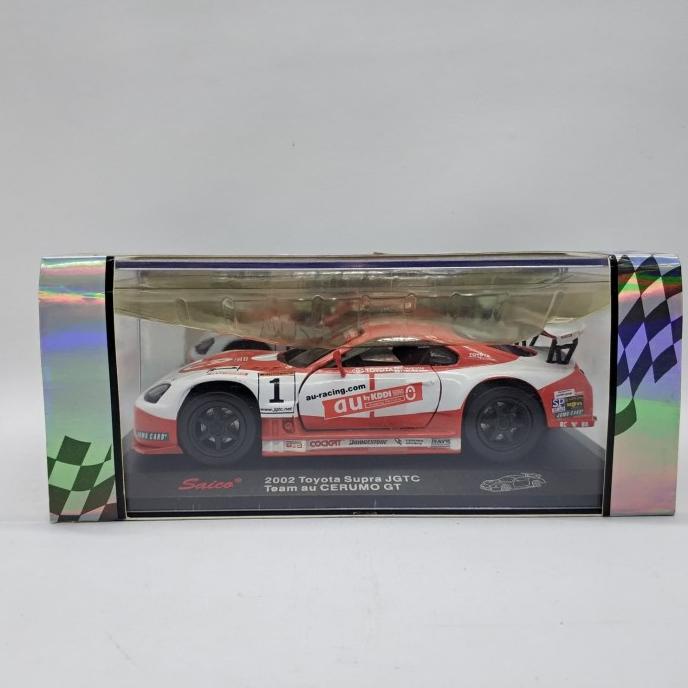 Diecast Saico Toyota JGTC Team au Cerumo GT 2002 murah meriah ---MURAH---