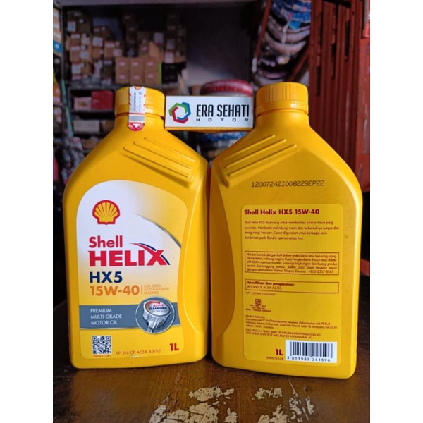 OLI SHELL HELIX 1L 15W-40 ORIGINAL