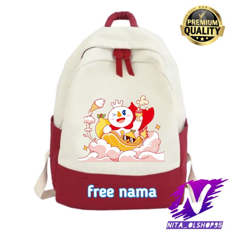 tas mixue tas ransel sekolah mixue eskrim