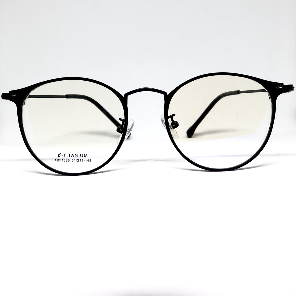 Minus Photochromic Glasses | Antiradiation Bluray | Glasses for Women Blueray Frame 1326 | Kacamata Fashion Pria Wanita Photocromic Anti radiasi Blueray Lensa Normal/Minus Kacamata Korea|1326