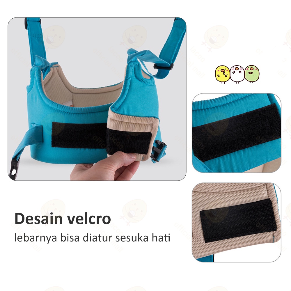 Lacoo Alat bantu belajar jalan bayi import Baby walking assistant baby walker belt import Alat tuntun jalan bayi