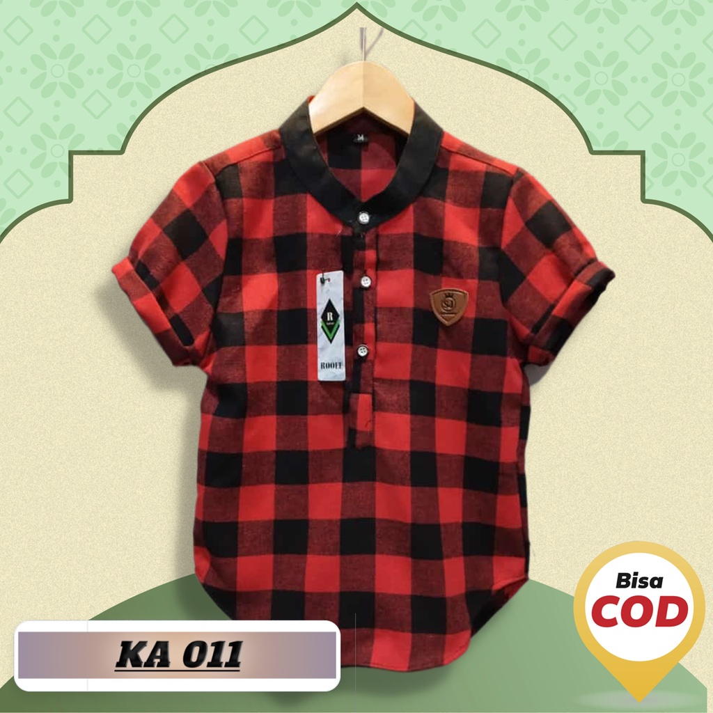 Kurta Anak Bahan Flannel Flanel Impor Kemeja koko Anak Flanel Anak Baju Muslim Anak Fashion Anak Laki Laki Kemko Kurta Flanel Anak Baju Koko Anak Lengan Pendek Atasan Anak Cowok Laki Laki Premium Bisa Couple Ayah Bunda Zagzeg Clothing