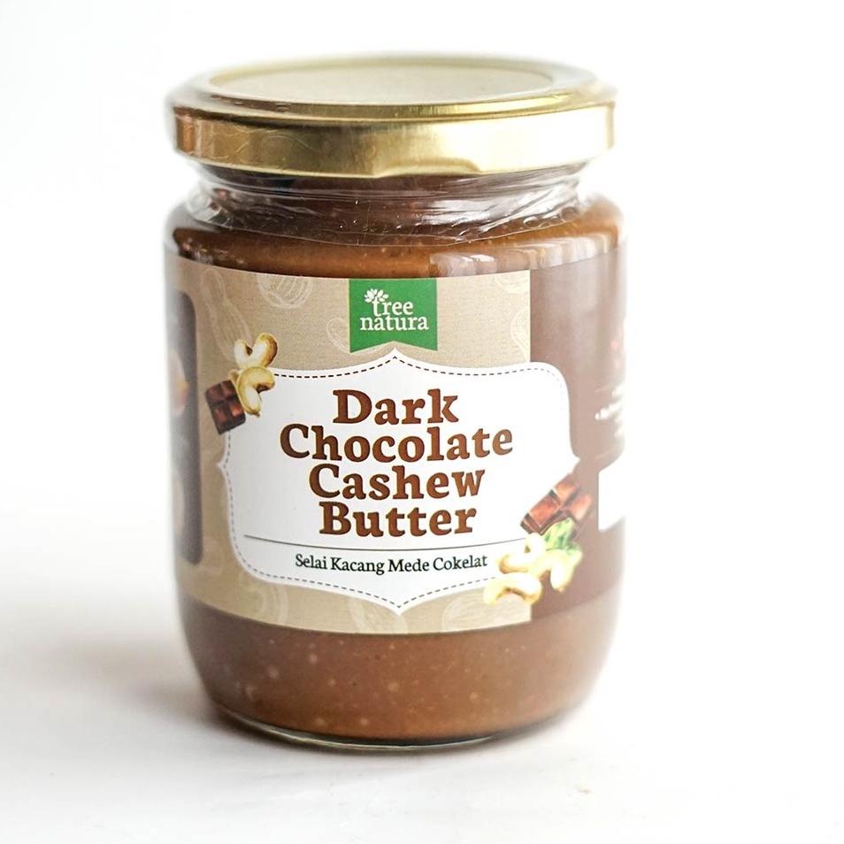 

☜ Tree Natura Cashew Butter Dark Chocolate 225 gr (Selai Kacang Mede) ✪