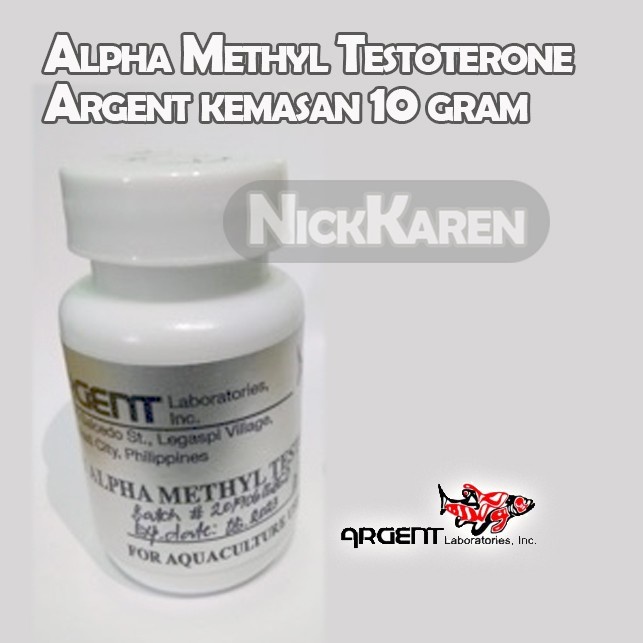 Alpha Methyl Testoterone Argent Kemasan 10 Gram