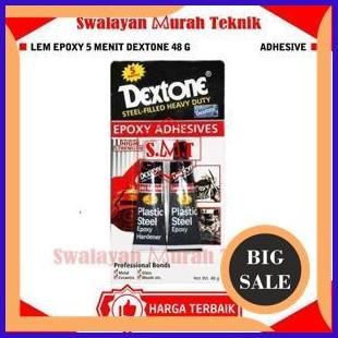 

last stok Lem Dextone Lem Epoxy 5menit Lem Besi 48gram 2ZJN23